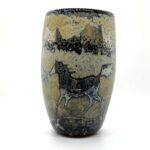 Benzunas Glass Horse Vase - Image 2