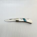 Mother of Pearl and Turquoise Knife - Image 2