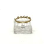 18kt Gold and 5 Diamond Ring - Image 2