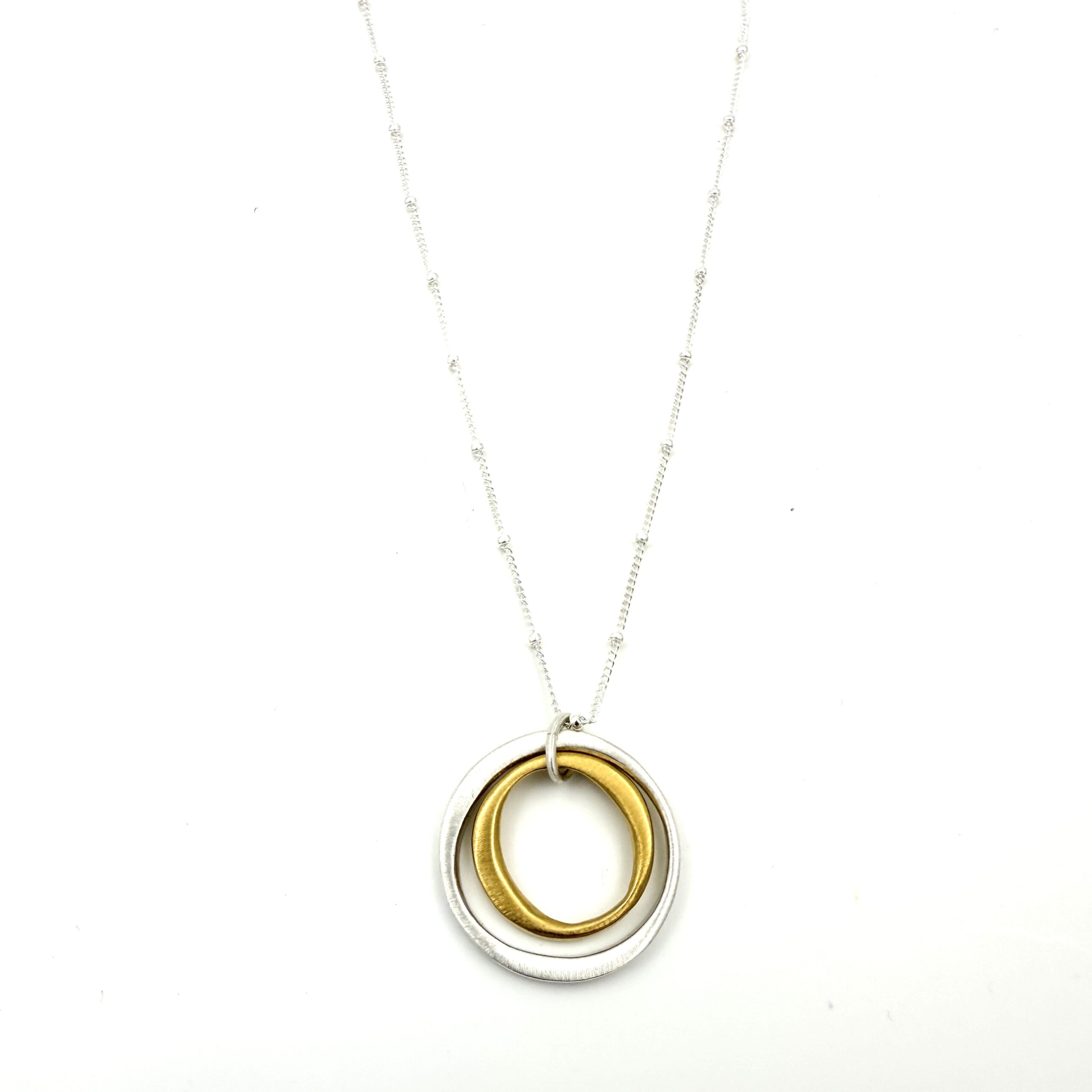 Double Circle Necklace